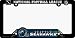 Seattle Seahawks Black Plastic License Plate Frame