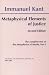 Metaphysical Elements of Justice, Part 1 of The Metaphysics of Morals (Library Binding)