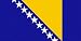 Bosnia And Herzegovina Flag -6.3cm x 3.8cm Stickers-Sheet of 21-Flags