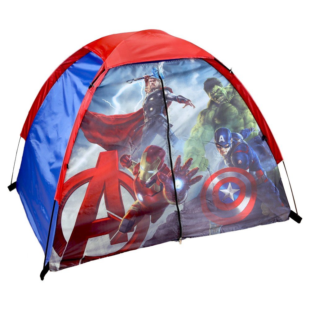 Marvel Avengers 5Piece Explorer Camping Play Set for Kids tent