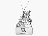 University of Kentucky - Snowman Christmas Ornament - Laser Engraved