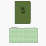 Rite in the Rain Green Tactical Memo Book Field-Flex 5 x 3 1/2