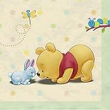 Pooh Baby Days Beverage Napkins 16ct