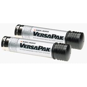 Black and Decker VP105 VersaPak 3.6-Volt 1.2 Amp Hour NiCad Stick Style Battery, 2 Pack by Black & Decker