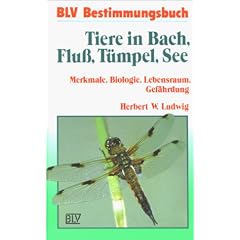 Tiere in Bach, Flu�, T�mpel, See. Merkmale, Biologie, Lebensraum, Gef�hrdung