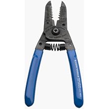 Klein 1011 Wire Stripper Cutter Solid and Stranded Wire Blue 6 1/8 Inches