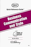 cover of Business Communication and Style (Quick Reference Guides (DDC))