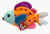 71JGH9S4CRL. SL160  Ty Beanie Babies   Lips the Fish Beanbag Plush