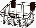 Suncast MB0812B Wire Basket 8x12 Inch, Black
