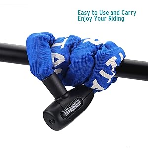 titanker bike chain lock