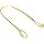 Mazzella EE2 Edgeguard Polyester Web Sling, Eye-and-Eye, Yellow, 2 Ply, Twist Eyes, Vertical Load Capacity