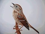 IMAGE OF 3 Beyond Inc. SSPAR02 Song SparrowA Wood Bird