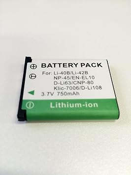 【クリックで詳細表示】Amazon.co.jp｜オリンパス 互換 LI-40B/42B バッテリー 電池 OLYMPUS FE-190 FE-20 FE-220 FE-220D FE-230｜カメラ通販