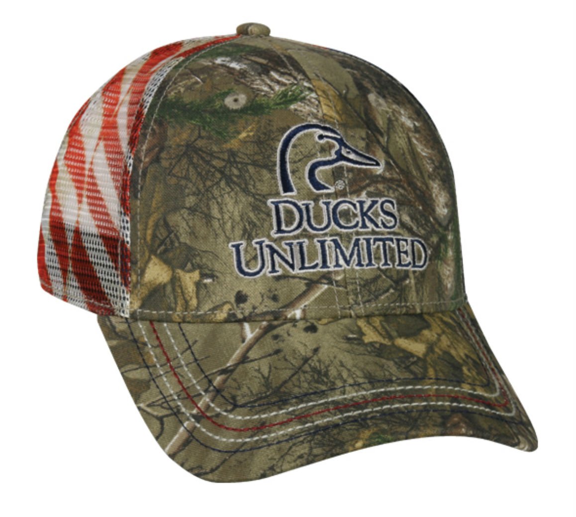 Ducks Unlimited Patriotic Realtree Extra Camo Hunting CAP eBay
