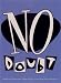 Search : No Doubt - Blue White & Black - Sticker / Decal