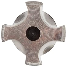 Dormer E500/E513 High-Speed Steel Straight Flute Tap, Uncoated (Bright) Finish, Round Shank With Square End