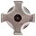 Dormer E500/E513 High-Speed Steel Straight Flute Tap, Uncoated (Bright) Finish, Round Shank With Square End