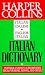 Book Italian Dictionary: Italian English English Italian