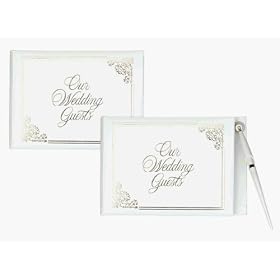 Wedding Guest Book with Pen
