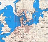 C-MAP Cartridge--GERMANY, DENMARK AND SKAGERRAK