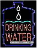 Drinking Water Neon Sign (31H x 24L x 3D)