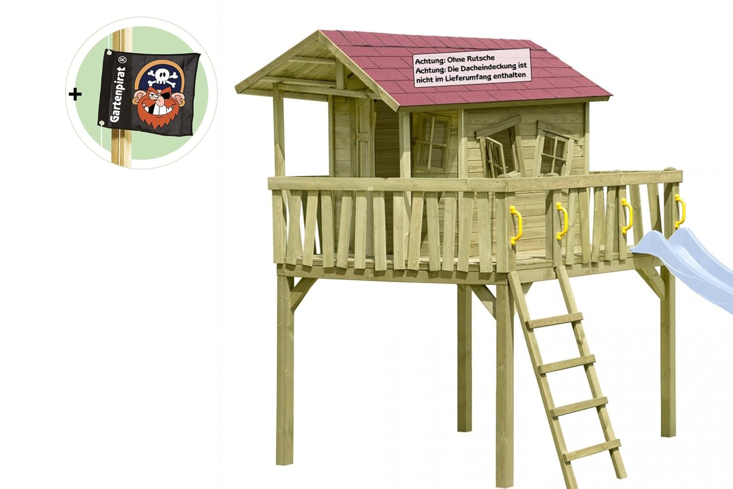 Stelzenhaus Maxi Fun Spielhaus Fur Kinder Aus Holz Von Gartenpirat Jetzt Kaufen