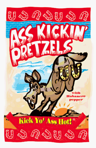 Ass Kickin Honey Mustard Pretzels by Southwest Specialty Food