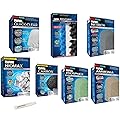 Inland Seas Fluval 406/407 Canister Filter Semi Annual Maintenance & Replacement Filter Media Kit Plus Bundle (8 Items)