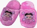 Betty Boop Light Pink Slippers for Toddlers and Girls
