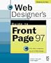 Web Designer's Guide to Front Page 97