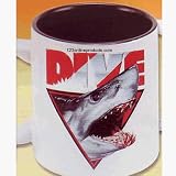 Amphibious Outfitters Shark Head Coffee Mug by Fine Art Mugs
