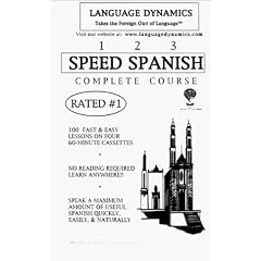 123 Speed Spanish/4 One Hour Audiocassette Tapes/Complete Listening Guide and Tape Script (Cassettes)