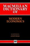 Macmillan Dictionary of Modern Economics (Dictionary)