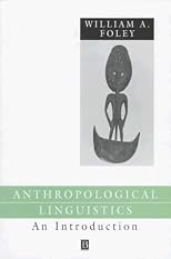 Anthropological Linguistics (Language in Society)