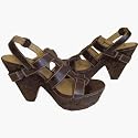 Bronx Estee Sandals 83429-B in Castagno/Morro