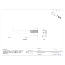 Grade 8 Steel Flange Bolt, Phosphate & Oil Finish, Hex Head, UNC Threads, Hex Head, Meets IFI-111 (2002)/SAE J429 (1999)/ASTM B633 Specifications, 1/2"-13 Thread Size, 4" Length, Partially Threaded, Pack Of 10