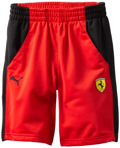 puma ferrari shorts brown