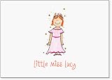 Red Head Princess Children's Stationery