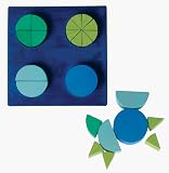 Fraction Circle, Blue