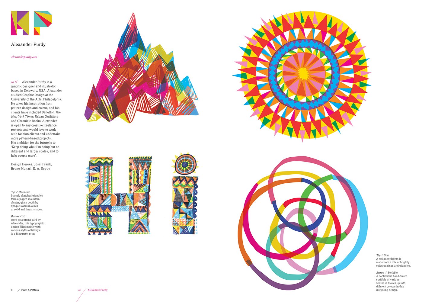 Book Preview Print & Pattern Geometric Parka Blogs