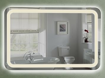 Badspiegel Led Beleuchtet London 80x60 Kuche Haushalt Feiwvfa