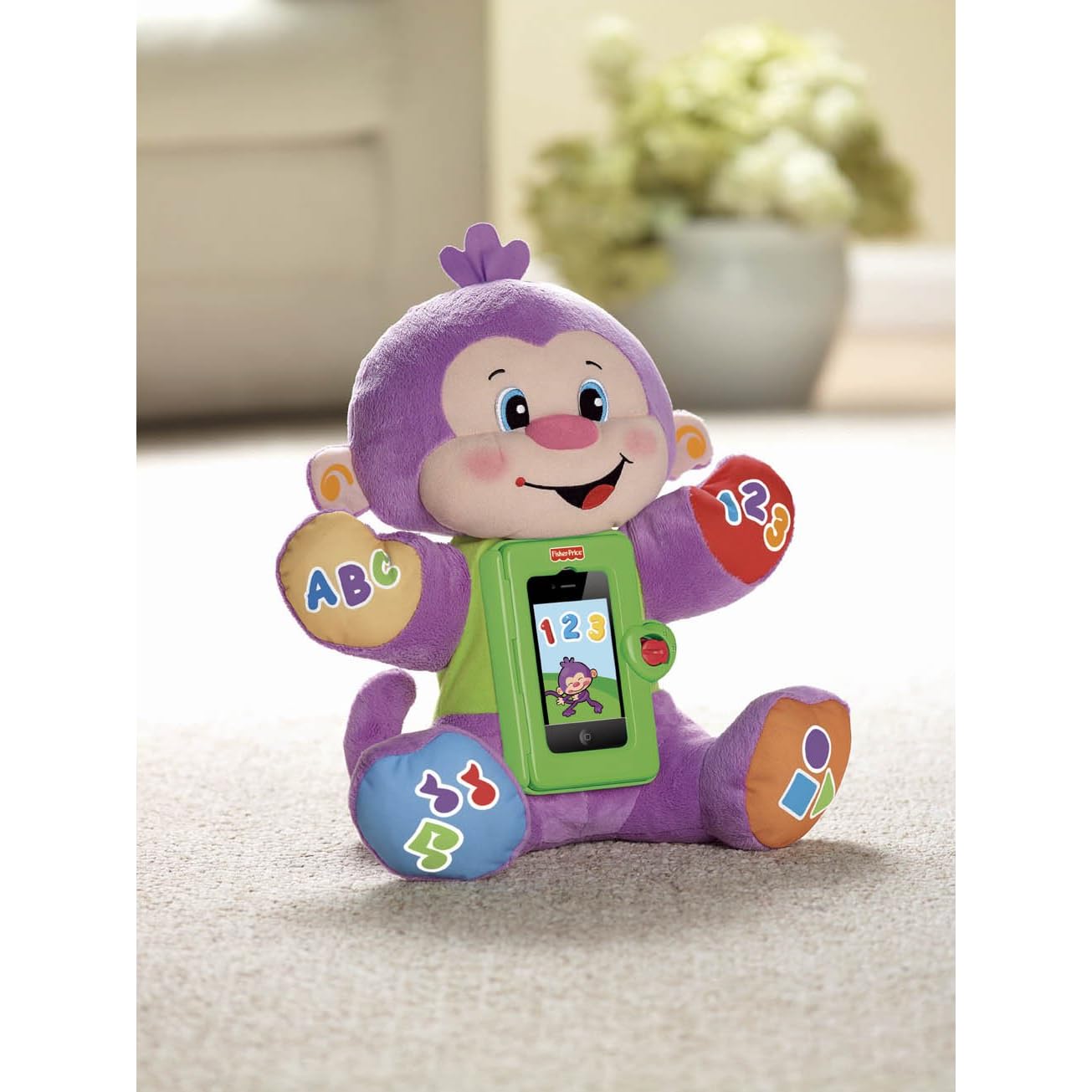 Laugh and Learn Apptivity Monkey NIB Fisher Price