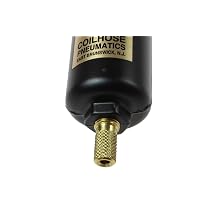 Coilhose Pneumatics MC2-M Miniature Series Coalescing Filter with Metal Bowl, 1/4-Inch Pipe Size