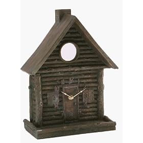 Hen-Feathers Early Birds Clock - Bronze by Hen-Feathers
