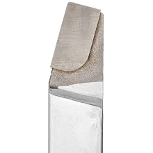 American Carbide Tool Carbide-Tipped Tool Bit for Lead Angle Turning, Right Hand, C4 Grade, 0.5" Square Shank, BR 8 Size