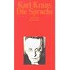Schriften in den suhrkamp taschenb�chern. Erste Abteilung. Zw�lf B�nde: Band 7: Die Sprache: ABT I / BD 7 (suhrkamp taschenbuch)