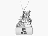 University of Arizona - Snowman Christmas Ornament - Laser Engraved
