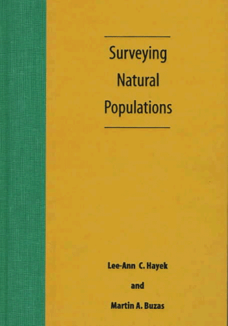 Surveying Natural Populations under Population Biology in The Books Store