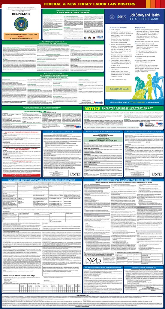 Amazon.com : 2016 New Jersey State and Federal All-in-one Labor ... Amazon.com : 2016 New Jersey State and Federal All-in-one Labor ...