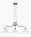 Z Lite 701-3-WM14 Liberty 3 Light Island-Billiard- Satin Nickel